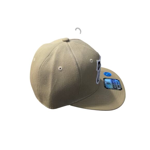 Headlines Route 66 Black White Patch Structured Baseball Cap‎ - Khaki NWT - Picture 4 of 6